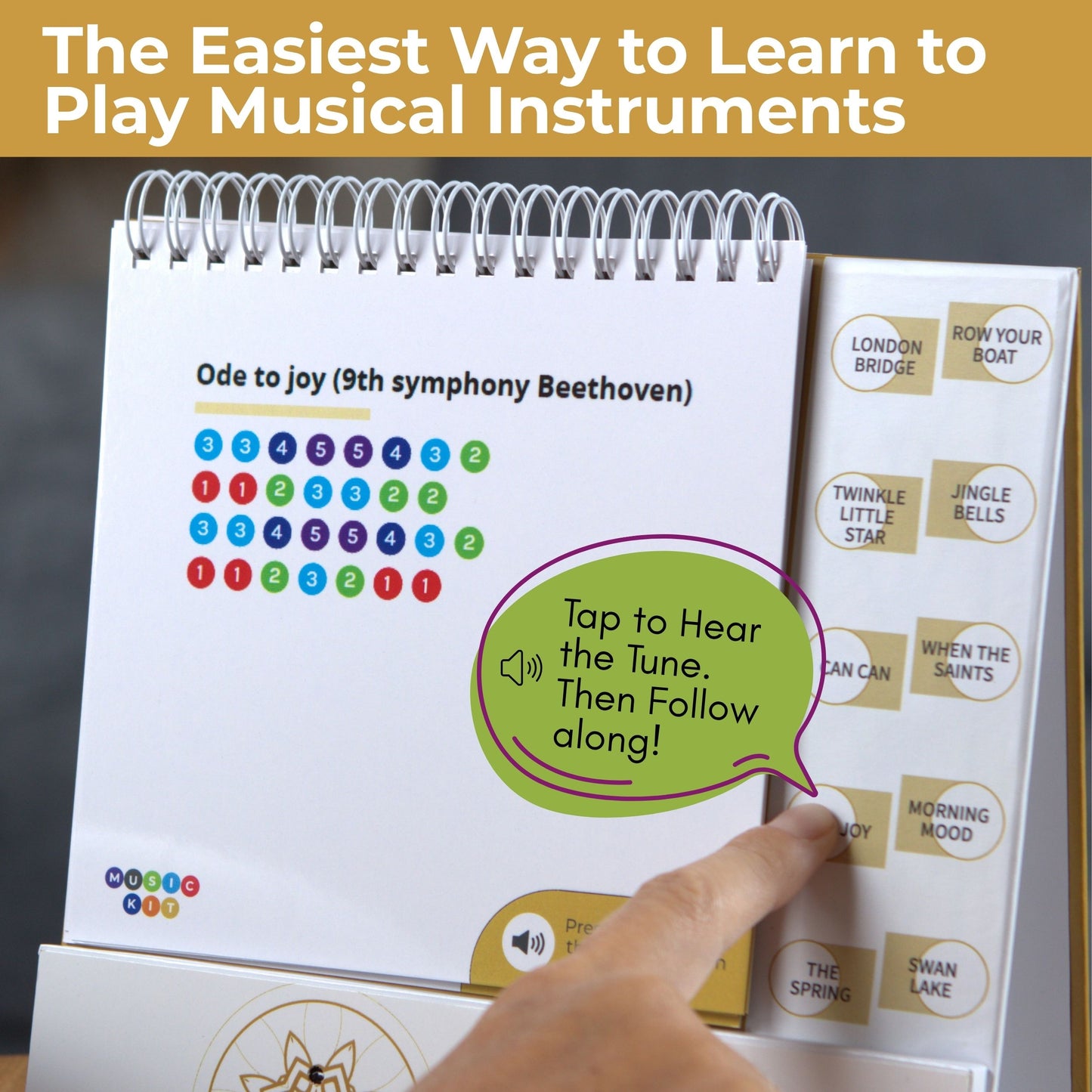 Music Kit - Steel Tongue Drum And Audio Songbook