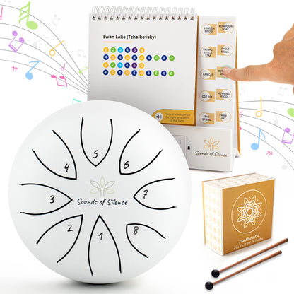 Music Kit - Steel Tongue Drum And Audio Songbook