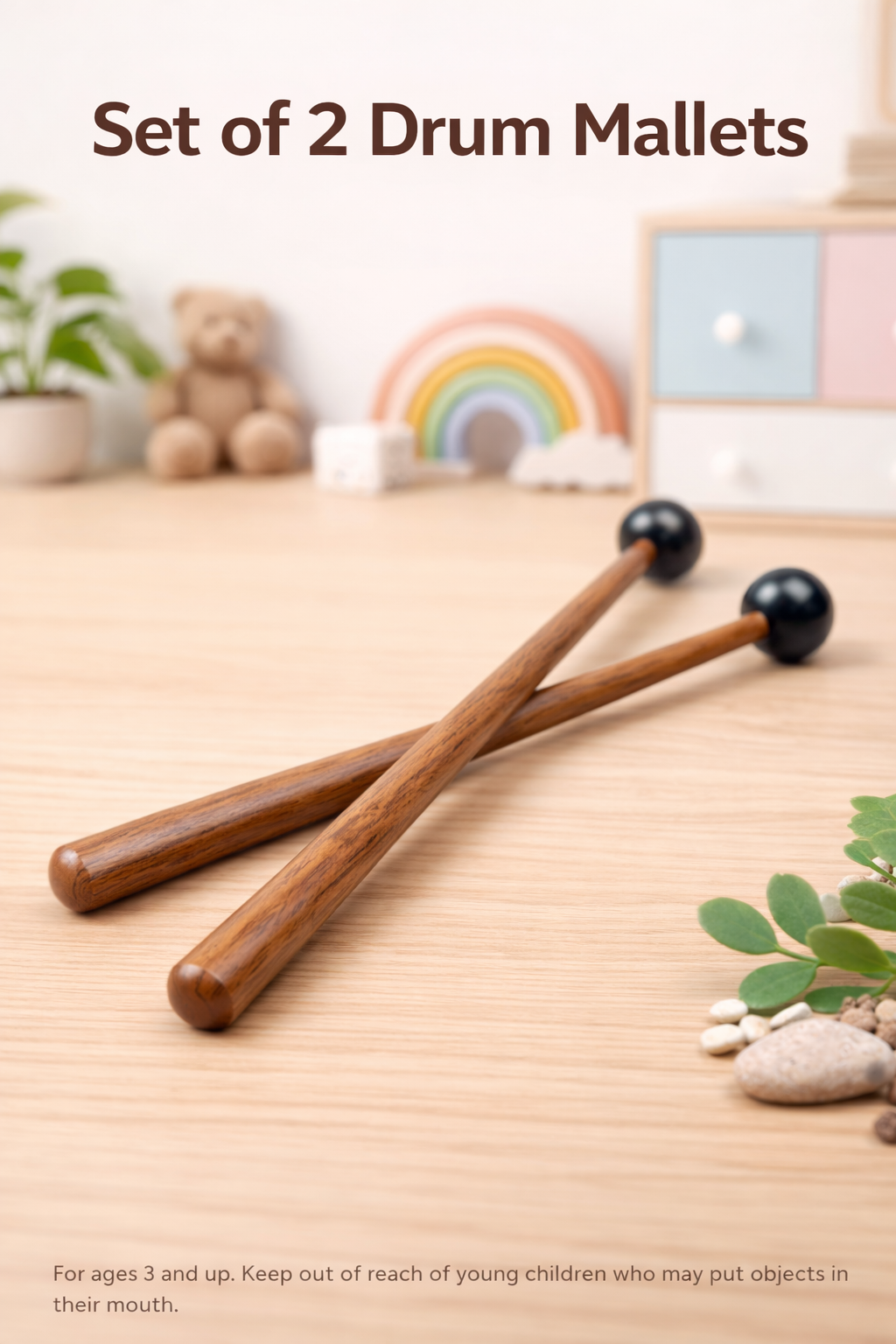 Set of 2 Drum Mallets