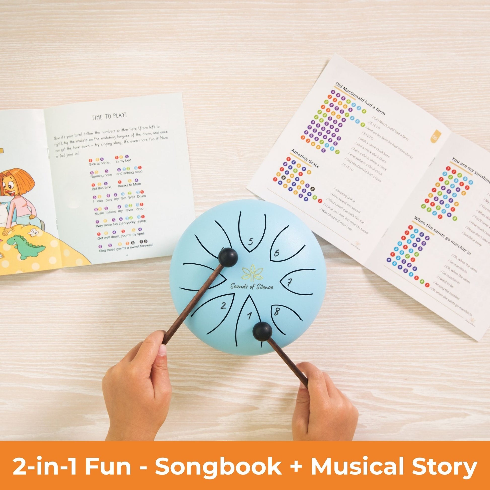 Steel Tongue Drum Music for Kids
